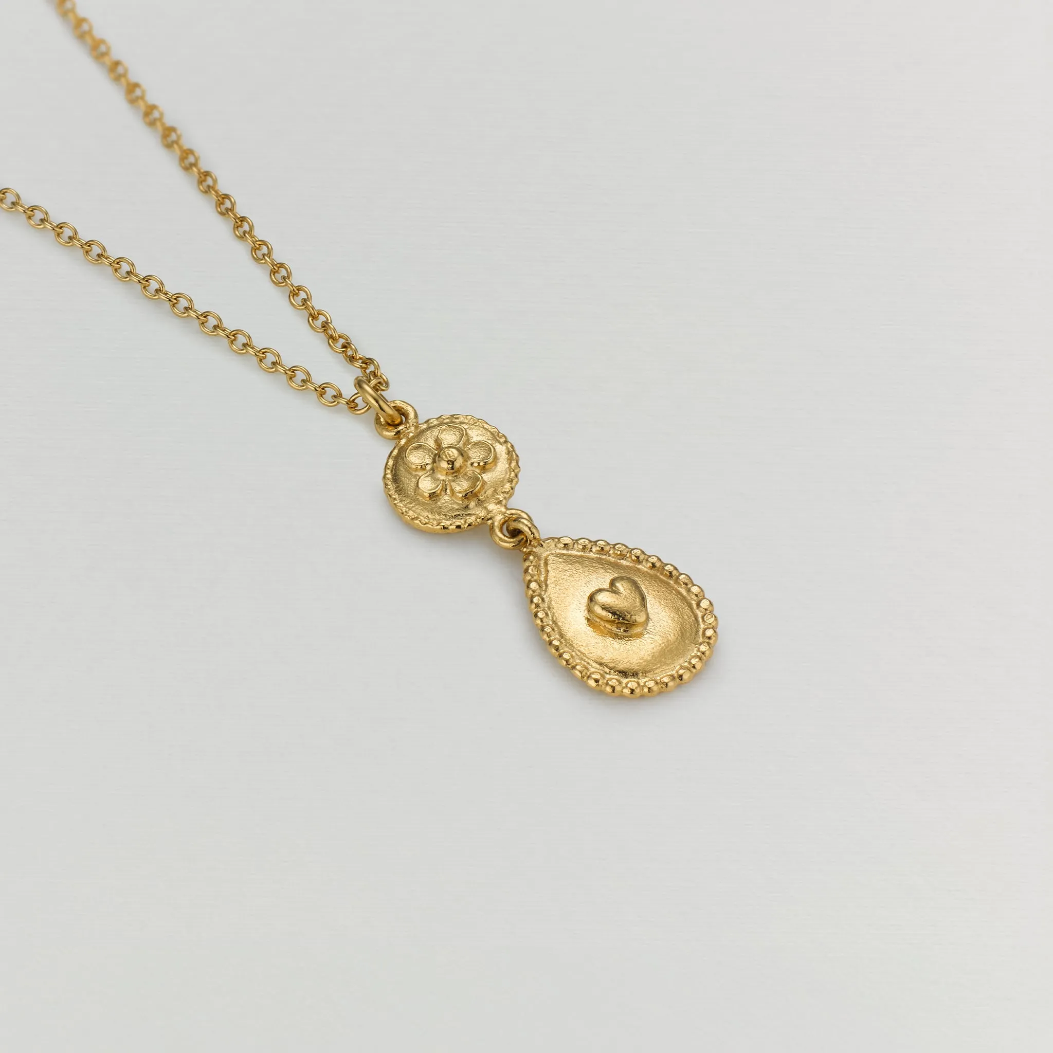 Alex Monroe Love for Nature Necklace SONN6-GP