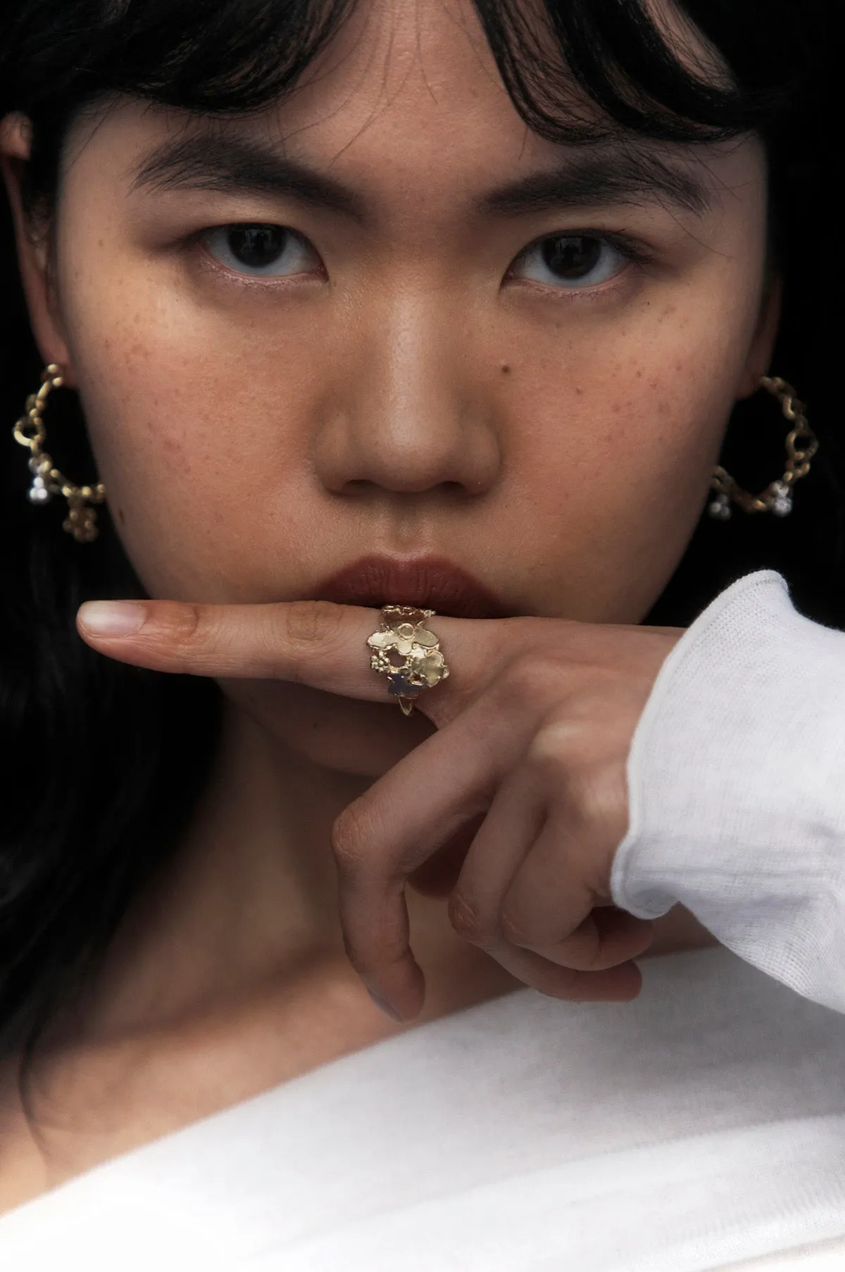 Azucena Ring Gold