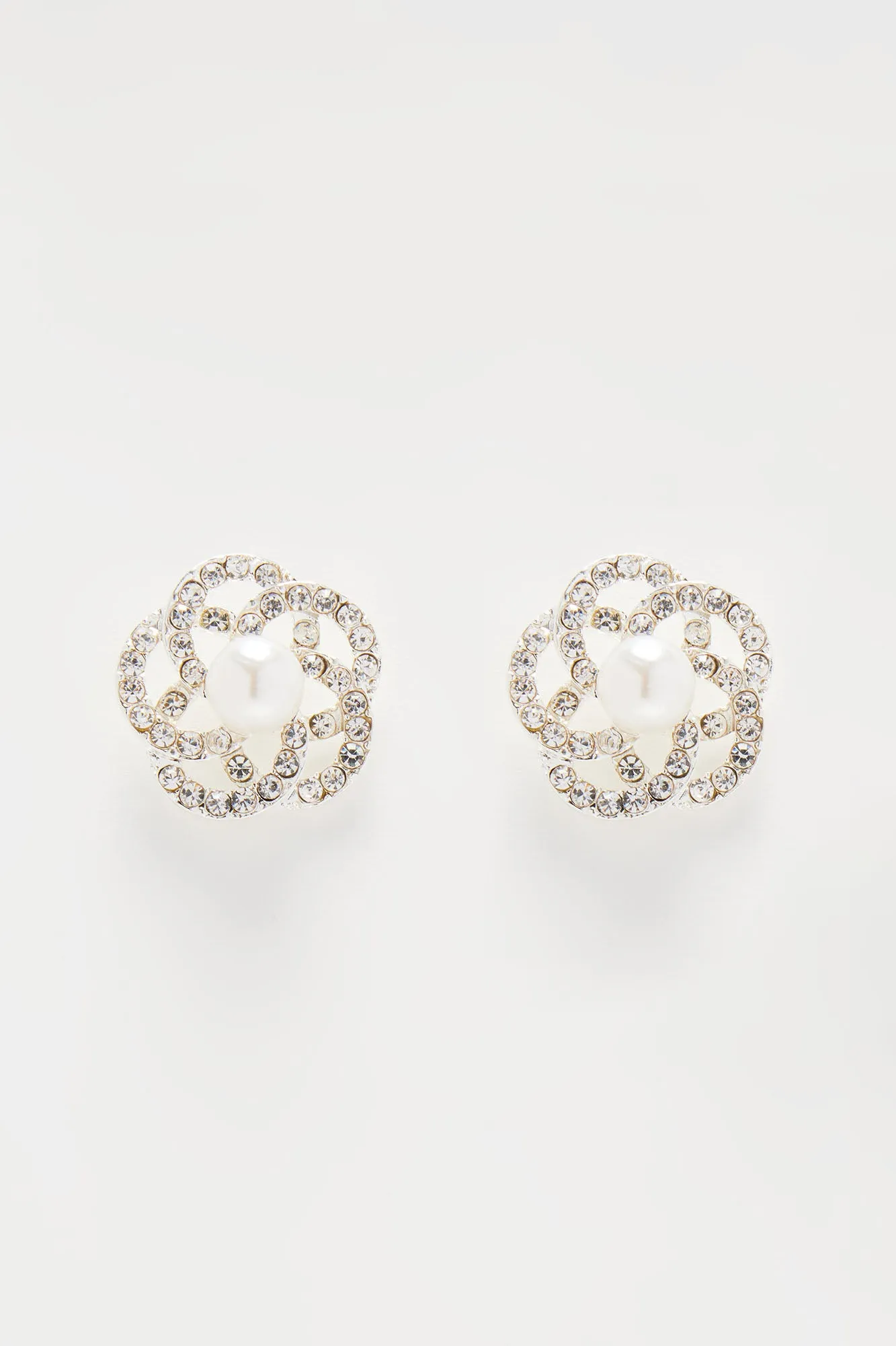 Babe With Class Earrings - Silver