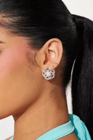 Babe With Class Earrings - Silver