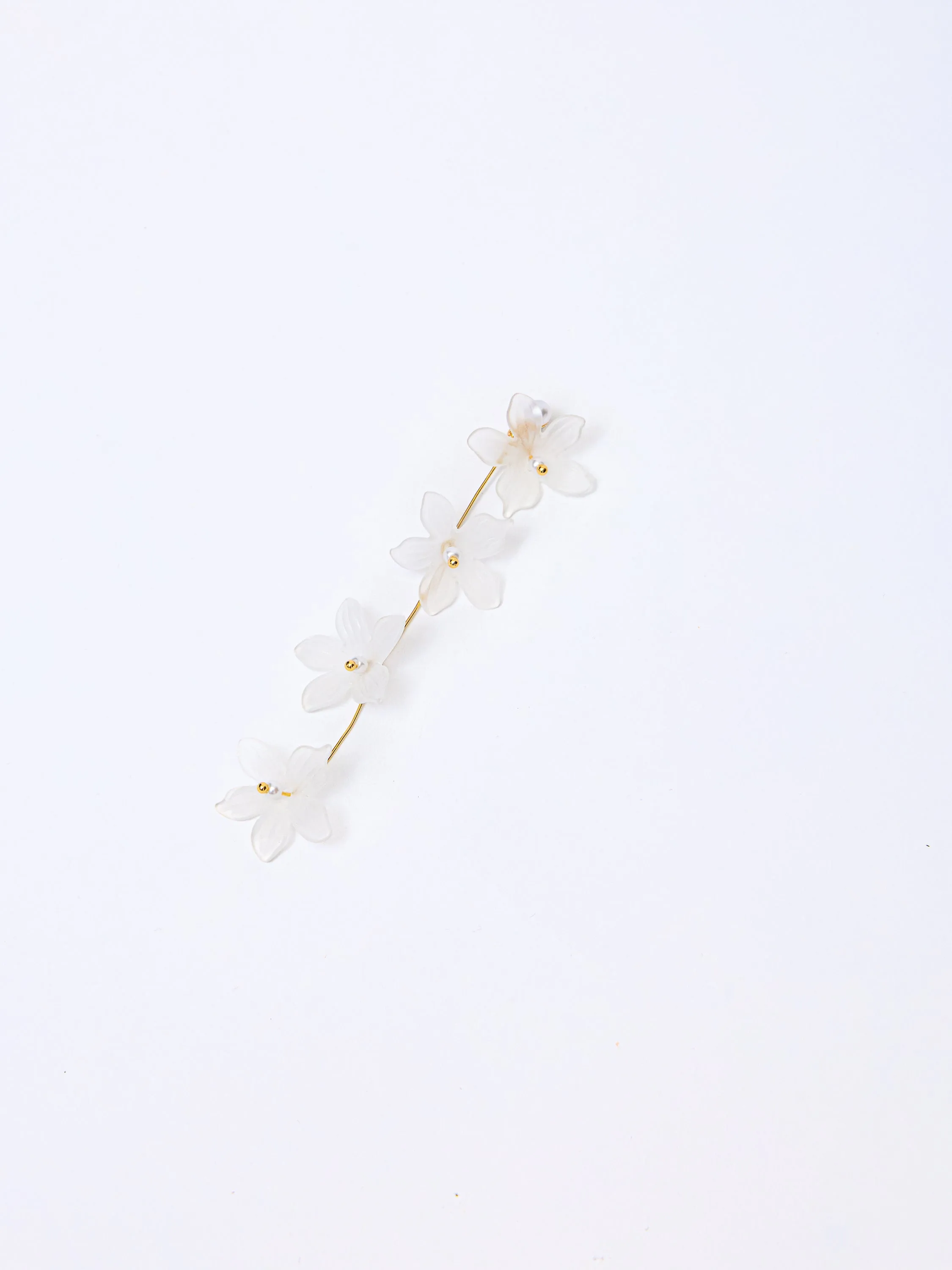Cascade Floral Drop Earrings