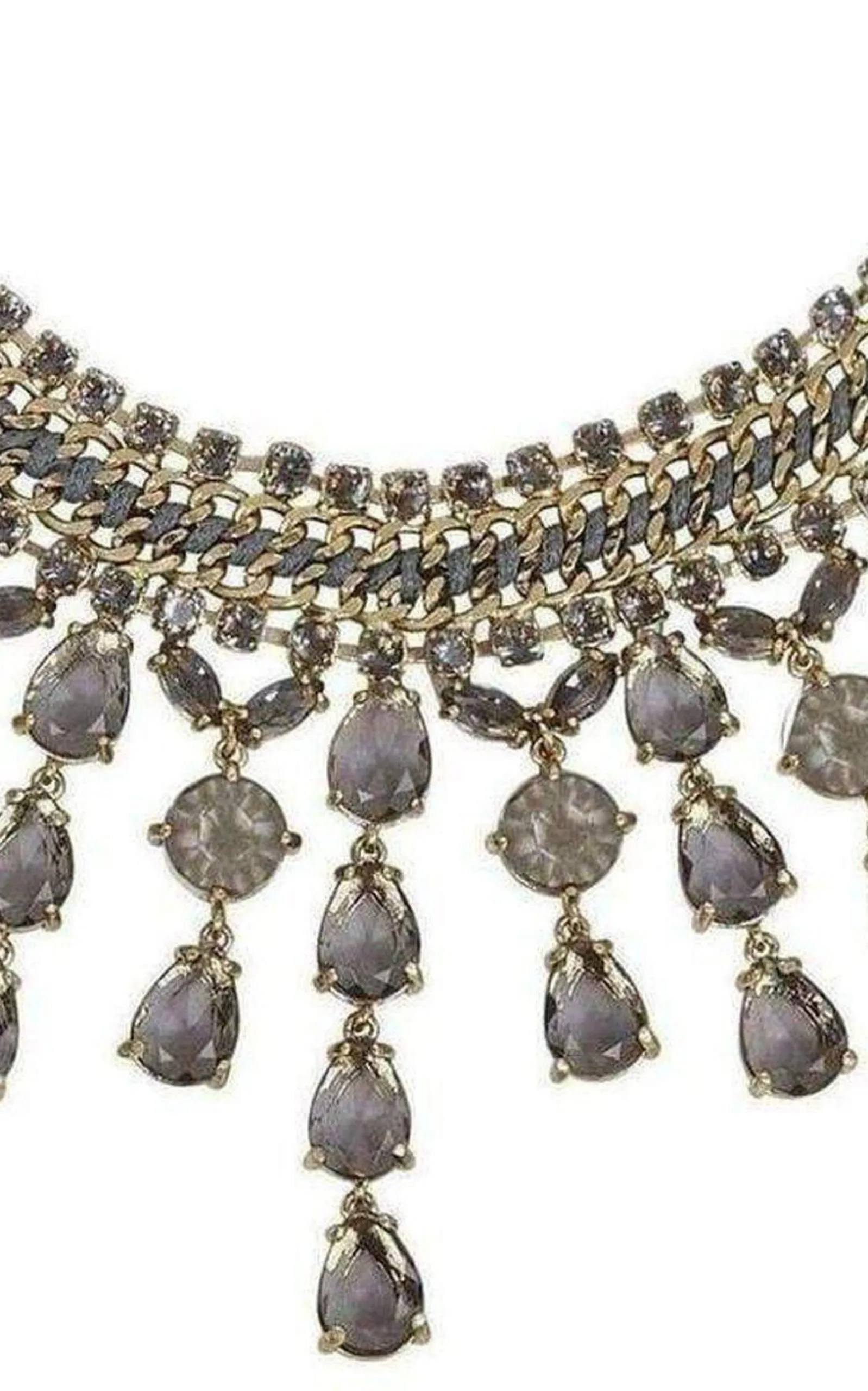 Corded Gemstone Necklace
