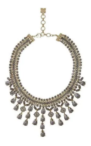 Corded Gemstone Necklace