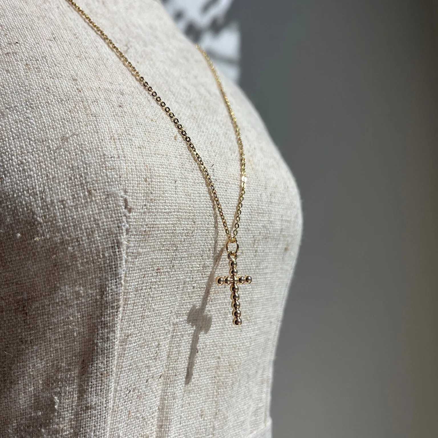 Cross Gold Filled Necklace