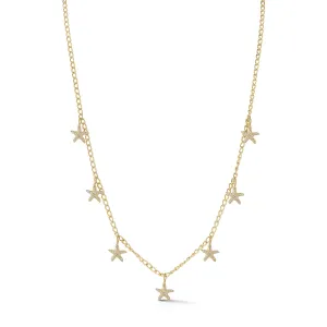 Fringe Necklace - Starfish