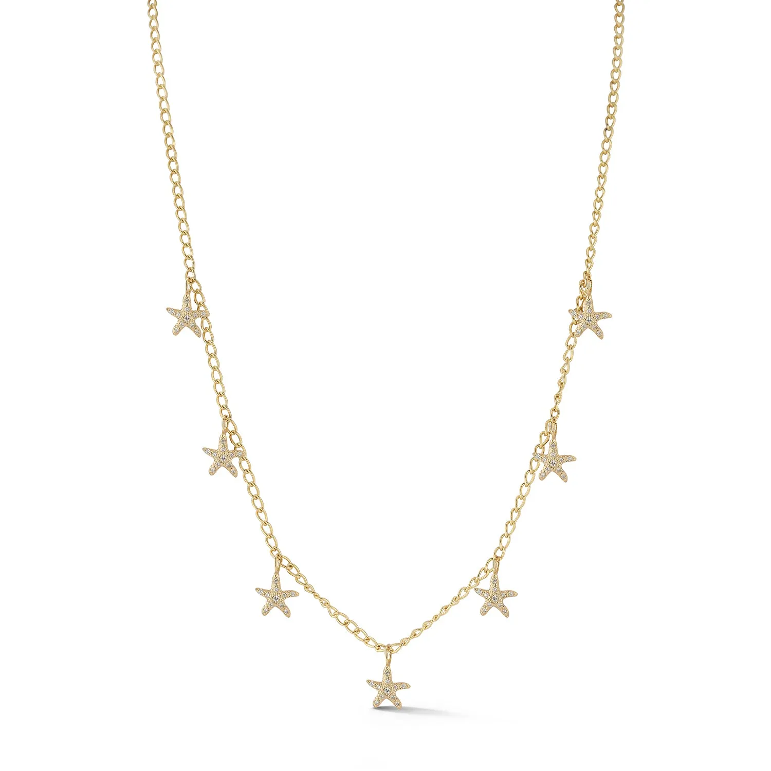 Fringe Necklace - Starfish