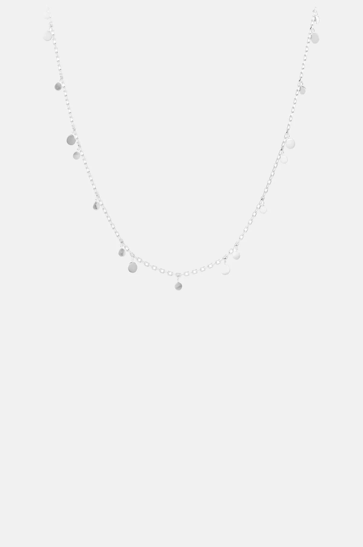 Glow Silver Necklace