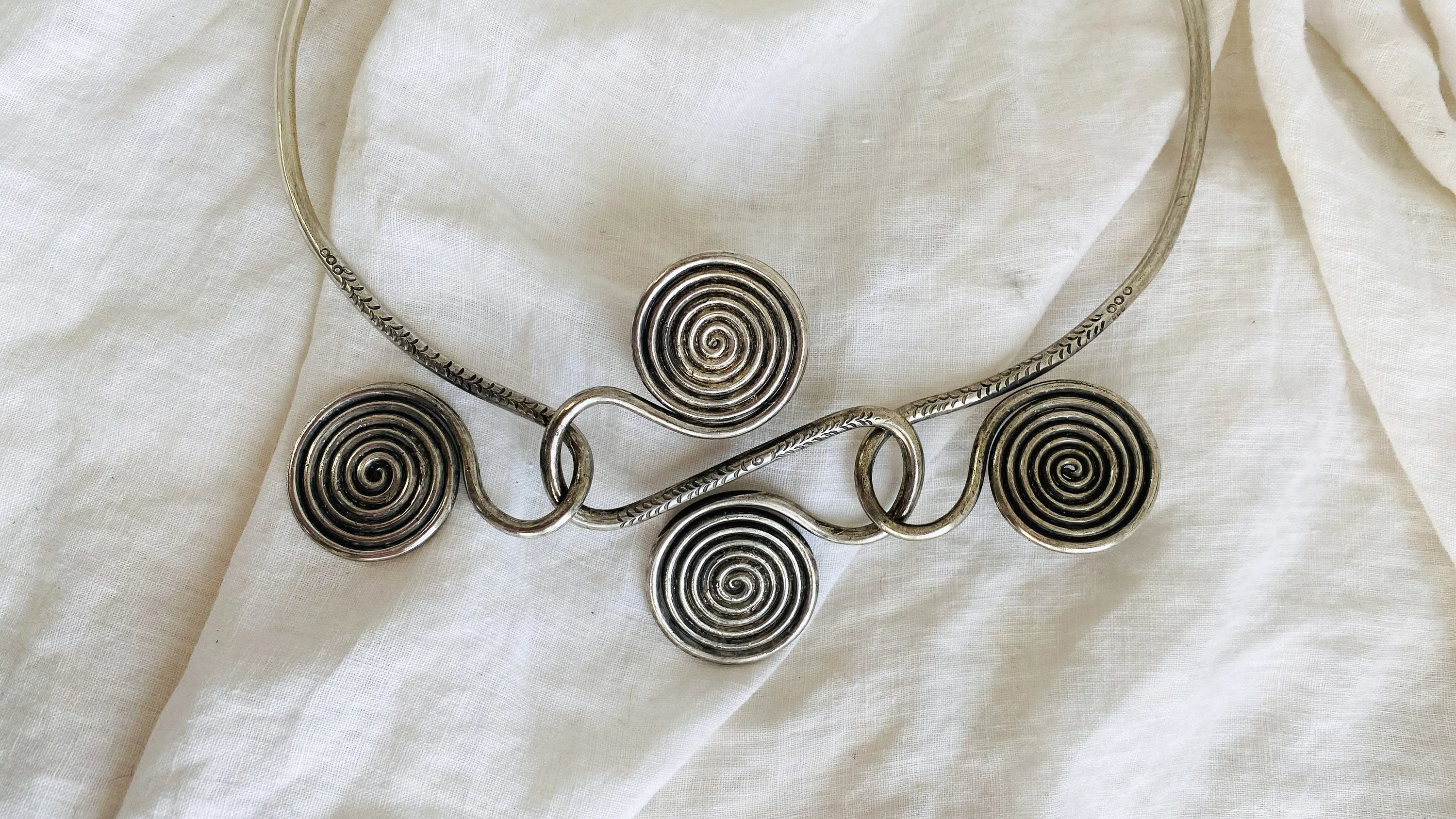 Miao Torc Necklace. Southern China