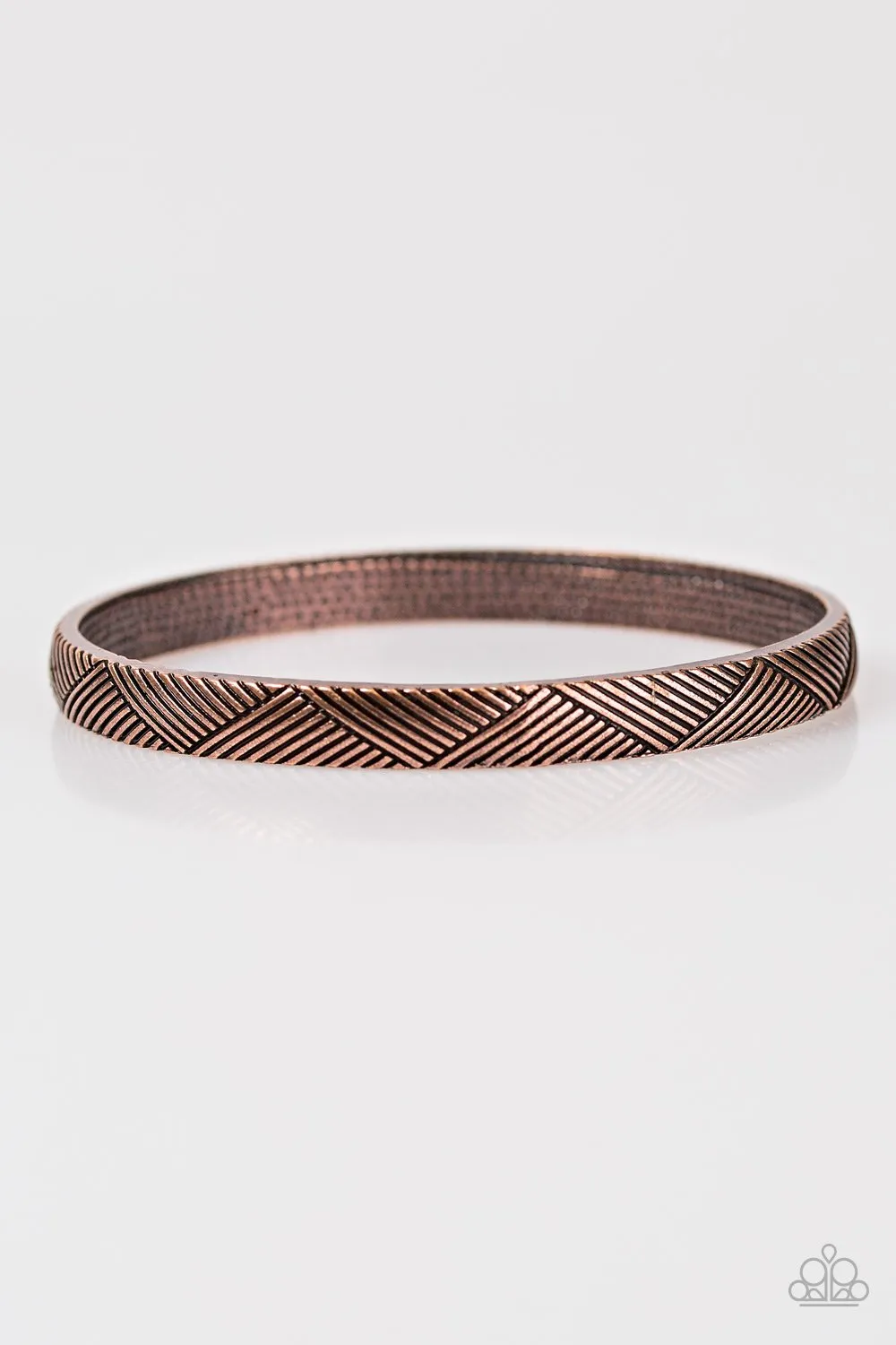 Paparazzi Bracelet ~ Amazon Attitude - Copper