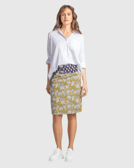 Rosanna Long Skirt - Sapphire Kamal