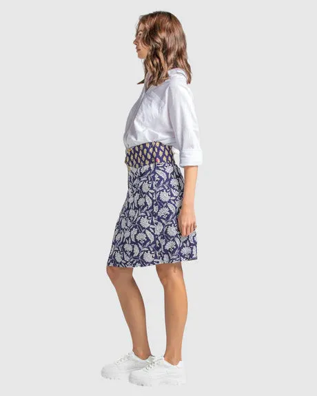 Rosanna Long Skirt - Sapphire Kamal